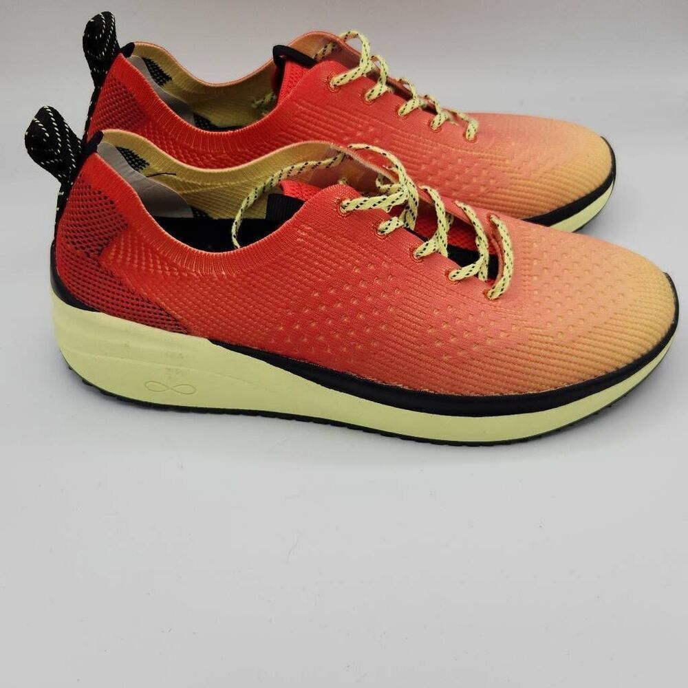 Cherokee Infinity Everon Knit shoes in Amber Blast/Soft Yellow Women's Size 9.5 - Picture 2 of 8